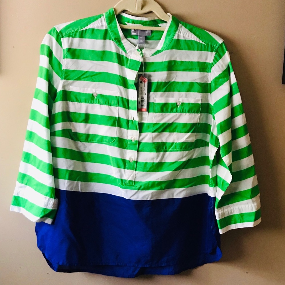 JCP 3/4 Sleeve Button 👚 Shirt